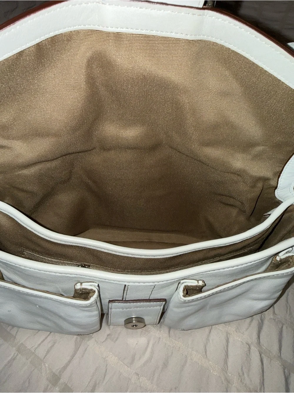 Vintage Coach Y2K Signature Double Pocket Soho